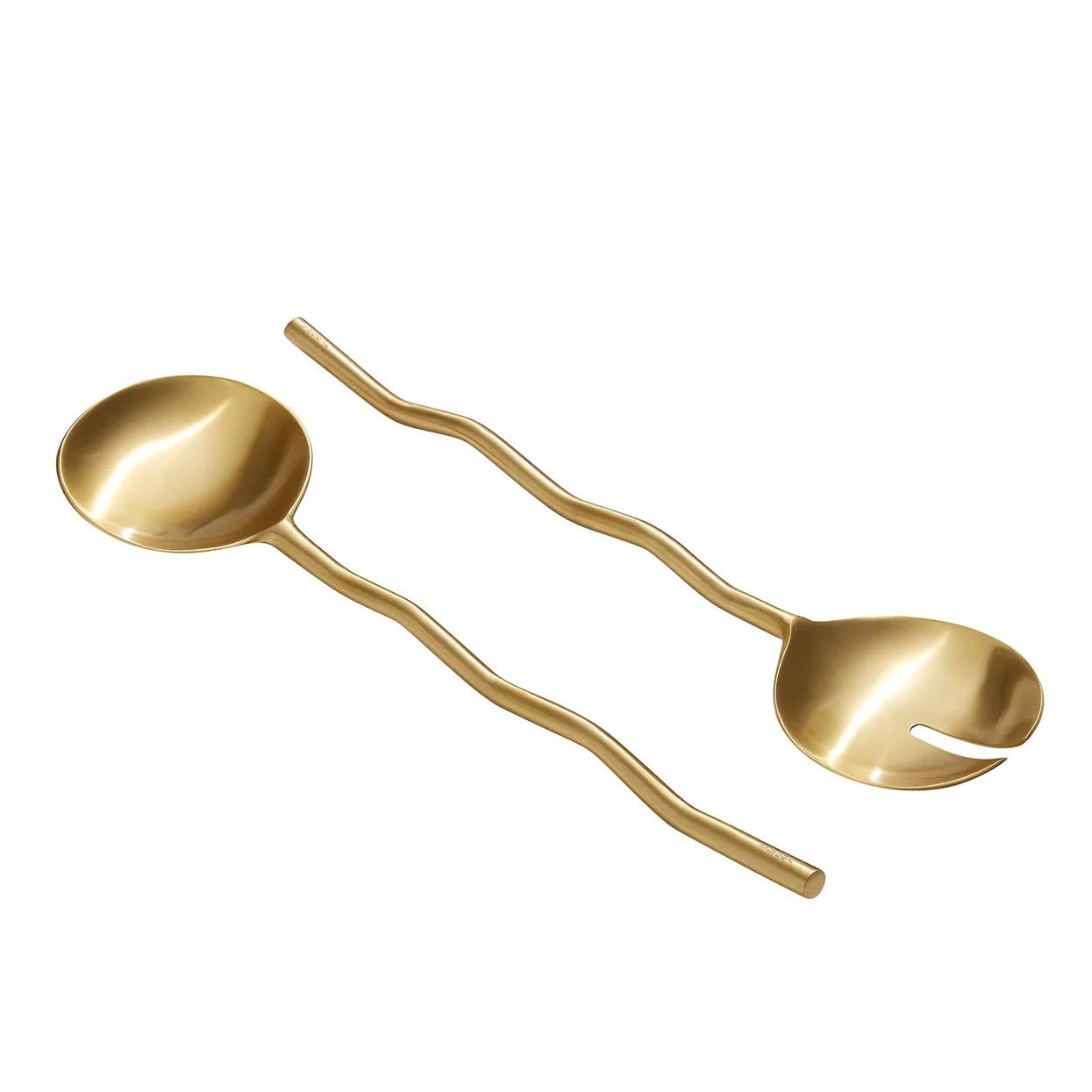 FAZEEK Wave Salad Servers - Set of 2